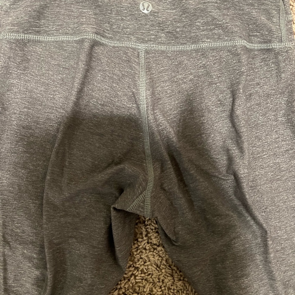 Gray lululemon leggings size 4
